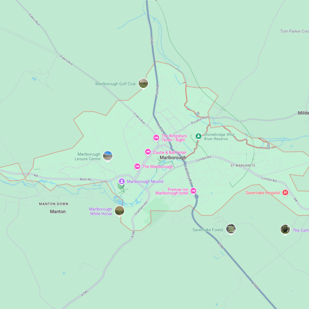 Map of Marlborough