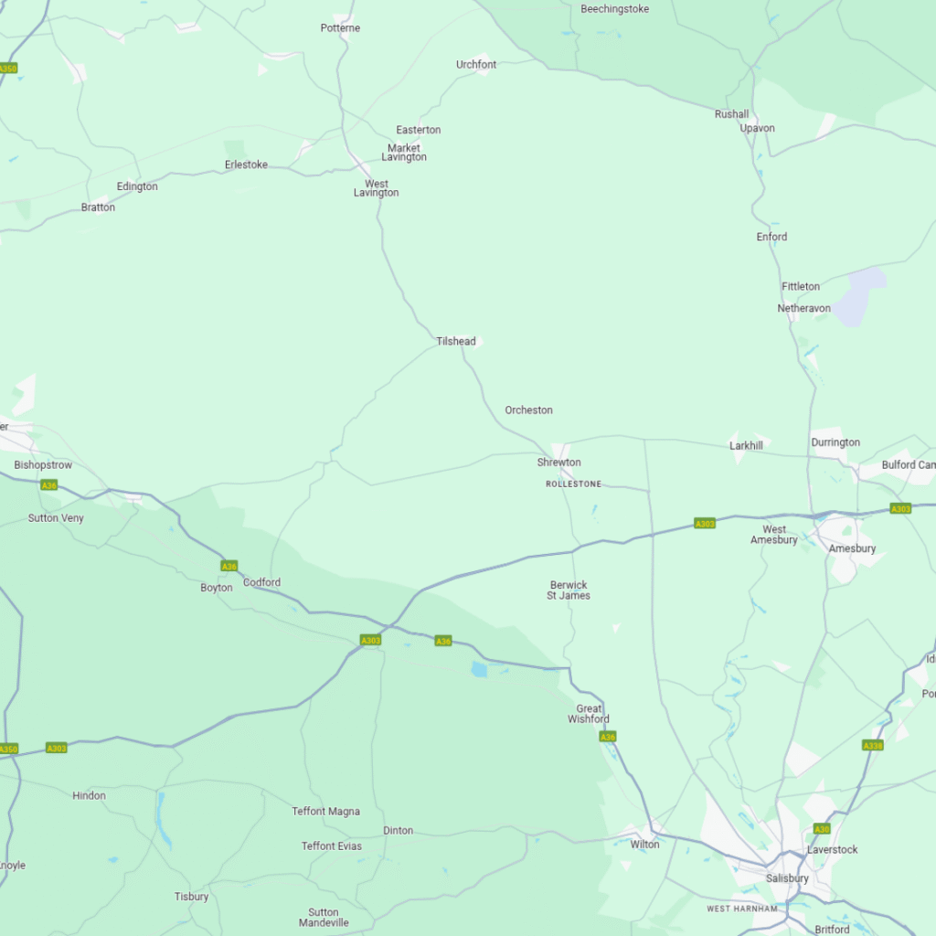 Map of Salisbury Plain